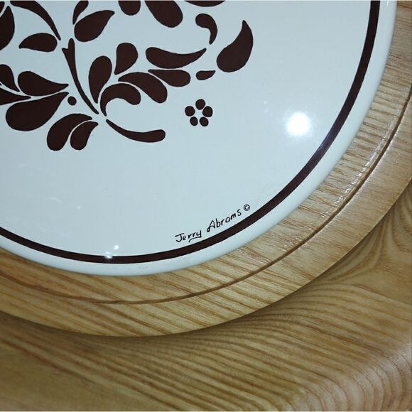 Vintage Cheese and Cracker Serving Platter with Glass Dome - Picture 3 of 3